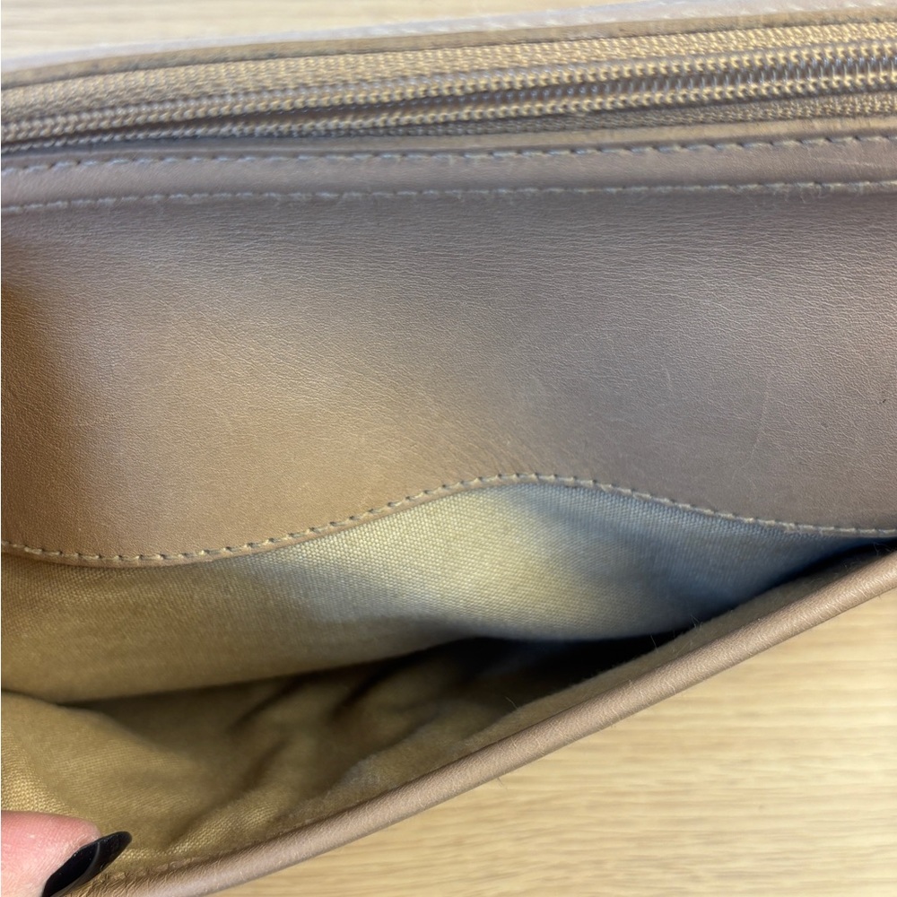 Etienne Aigner Tan‎ Leather Crossbody - Picture 11 of 14